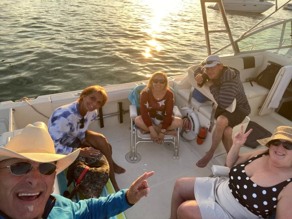 A chill sunset cruise aboard Ambitious Charters