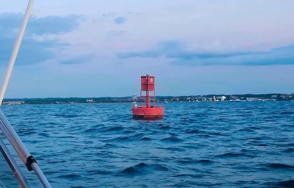 Red 8 Buoy West Grand Traverse Bay